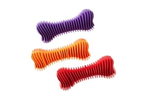 Sum-Plast Gryzak Kość Dentystyczna z Gumy dla Psa nr 1 - 12 cm