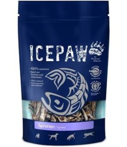 ICEPAW Sprotten - suszone szprotki dla psów (125g)