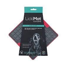 LICKIMAT Playdate deluxe twarda różowa