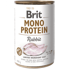 Brit Mono Protein Rabbit - królik  400g
