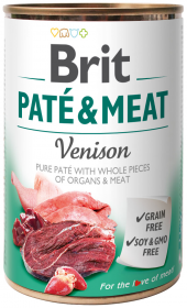 Brit Pate & Meat Venison - dziczyzna 400g