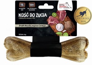 Syta Micha Kość do żucia z kiwi i kokosem 13,5 cm 