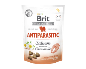 BRIT CARE Dog Functional Snack Antiparasitic Salmon 150g