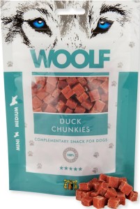 Woolf Duck Chunkies - przysmak z kaczką (100g) 