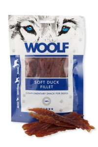 Woolf Soft Duck Jerky Fillet - przysmak z kaczką (100g)