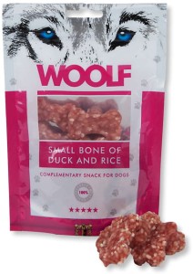 Woolf Small Bone of Duck and Rice - przysmak z kaczką i ryżem (100g)