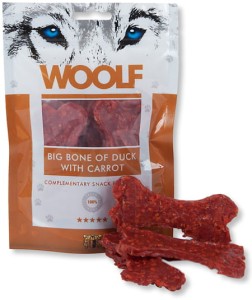Woolf Big Bone of Duck with Carrot - przysmak z kaczką i marchewką (100g)