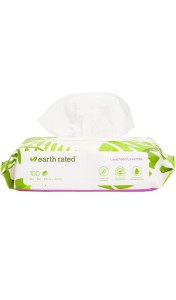 EARTH RATED Chusteczki Kompostowalne Lawendowe 100szt.