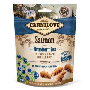 Carnilove Snack Fresh Crunchy Salmon & Blueberries - przysmak dla psa 200g