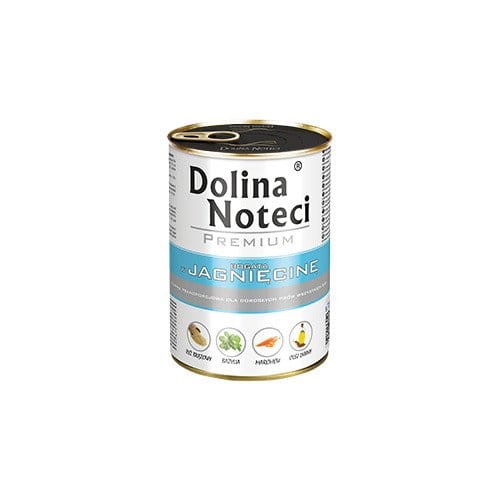 Dolina Noteci Premium Bogata w Jagnięcinę - mokra karma dla psa 400g.jpg