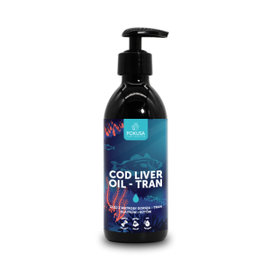 Pokusa Cod Liver Oil - Tran - Olej z wątroby dorsza 250ml