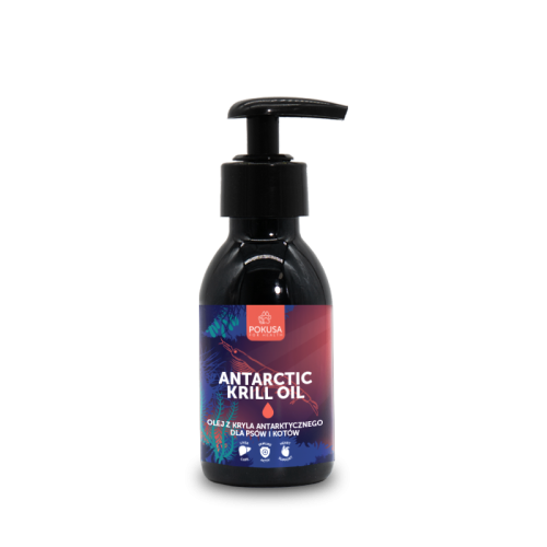 Pokusa Antarctic Krill Oil - Olej z Kryla Antarktycznego 100ml