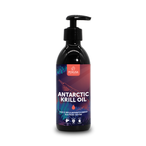 Pokusa Antarctic Krill Oil - Olej z Kryla Antarktycznego 250ml
