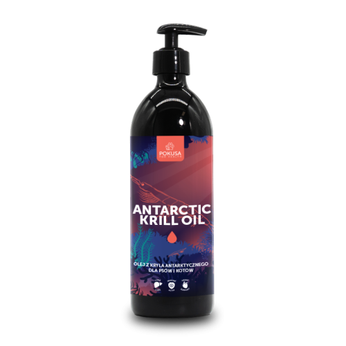 Pokusa Antarctic Krill Oil - Olej z Kryla Antarktycznego 500ml