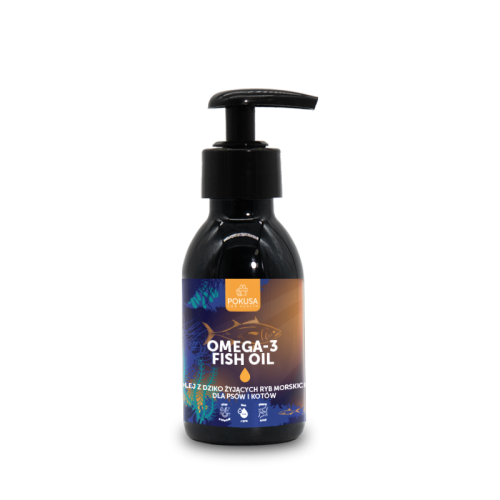 Pokusa Omega-3 Fish Oil - Olej z dziko żyjących ryb morskich 100ml.png