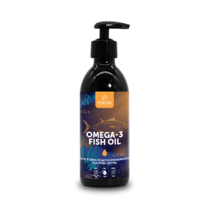 Pokusa Omega-3 Fish Oil - Olej z dziko żyjących ryb morskich 250ml