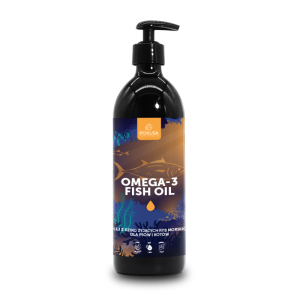 Pokusa Omega-3 Fish Oil - Olej z dziko żyjących ryb morskich 500ml