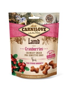 Carnilove Snack Fresh Crunchy Lamb & Cranberries - przysmak dla psa 200g