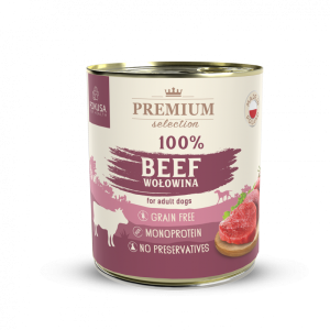 Pokusa Premium Selection 100% Wołowina - karma mokra 800g