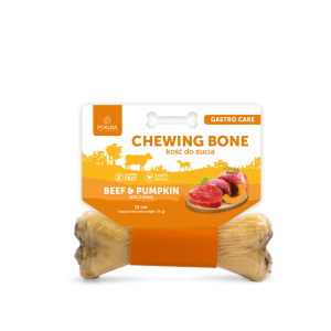 Pokusa kość do żucia gastro care Beef & Pumpkin 12 cm