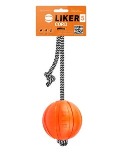 LIKER Cord 7 Piłka na linie dla średnich psów