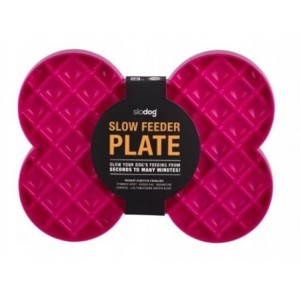 Slow Feeder Plate Miska Spowalniająca Różowa