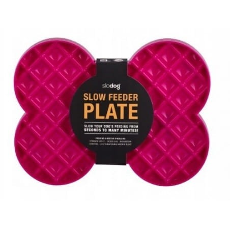 Slow Feeder Plate Miska Spowalniająca Różowa.jpg