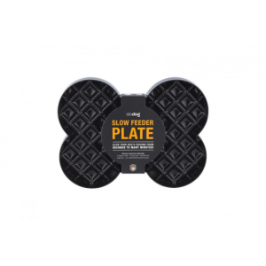 Slow Feeder Plate Miska Spowalniająca Czarna