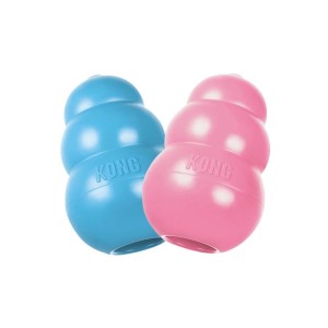 KONG Puppy M Błękitny