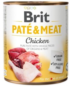 Brit Pate & Meat Chicken - kurczak 800g