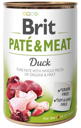 Brit Pate & Meat Duck - kaczka 400g.jpg