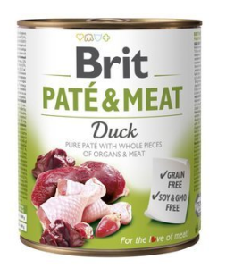 Brit Pate & Meat Duck - kaczka 800g