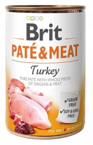 Brit Pate & Meat Turkey - indyk 400g.jpg