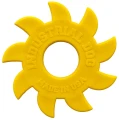 Soda Pup ID Nylon Circular Saw Blade Yellow - Zabawka dla Psa.webp