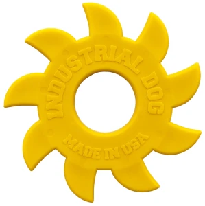 Soda Pup ID Nylon Circular Saw Blade Yellow - Zabawka dla Psa