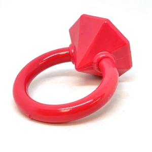 Soda Pup Nylon Diamond Teething Ring Red - Gryzak dla Psa