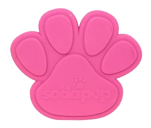 Soda Pup Nylon Paw Print Pink - Zabawka Psia Łapka