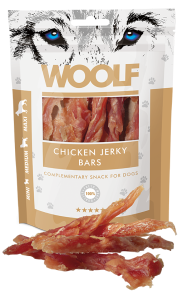 Woolf Chicken Jerky Bars - przysmak z kurczakiem (100g)