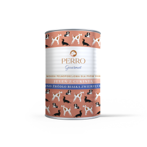  PERRO karma mokra Gourmet Jeleń z cukinią 400g