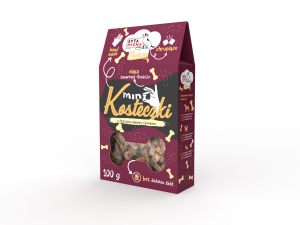Syta Micha BAKERY ciastka dla psa mini kosteczki z dziczyzną 100g