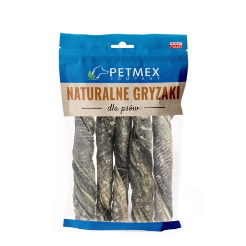 PETMEX - skóra dorsza twists gryzak naturalny 100g.jpg