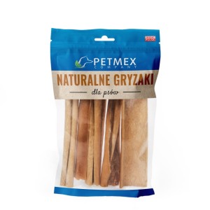 PETMEX skóra końska 15cm, gryzak naturalny 100g