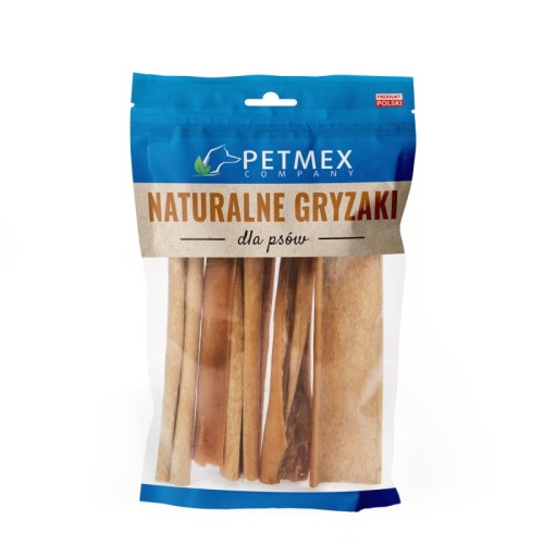 PETMEX skóra końska 15cm, gryzak naturalny 100g