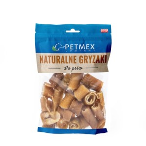 PETMEX - chrupki ze skóry wieprzowej gryzak naturalny 200g