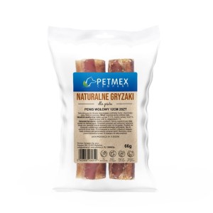 PETMEX - penis wołowy cięty gryzak naturalny 12cm 2szt