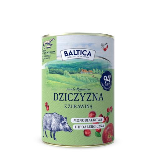 BALTICA karma mokra dziczyzna z żurawiną 400g.jpg