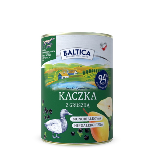 BALTICA karma mokra kaczka z gruszką 400g.jpg