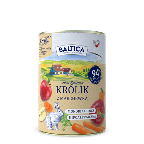 BALTICA karma mokra królik z marchewką 400g.jpg