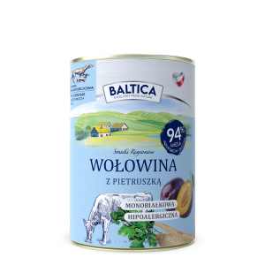 BALTICA karma mokra wołowina z pietruszką 400g