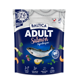 BALTICA karma sucha hypoalergiczna z łososiem dla średnich ras 1kg